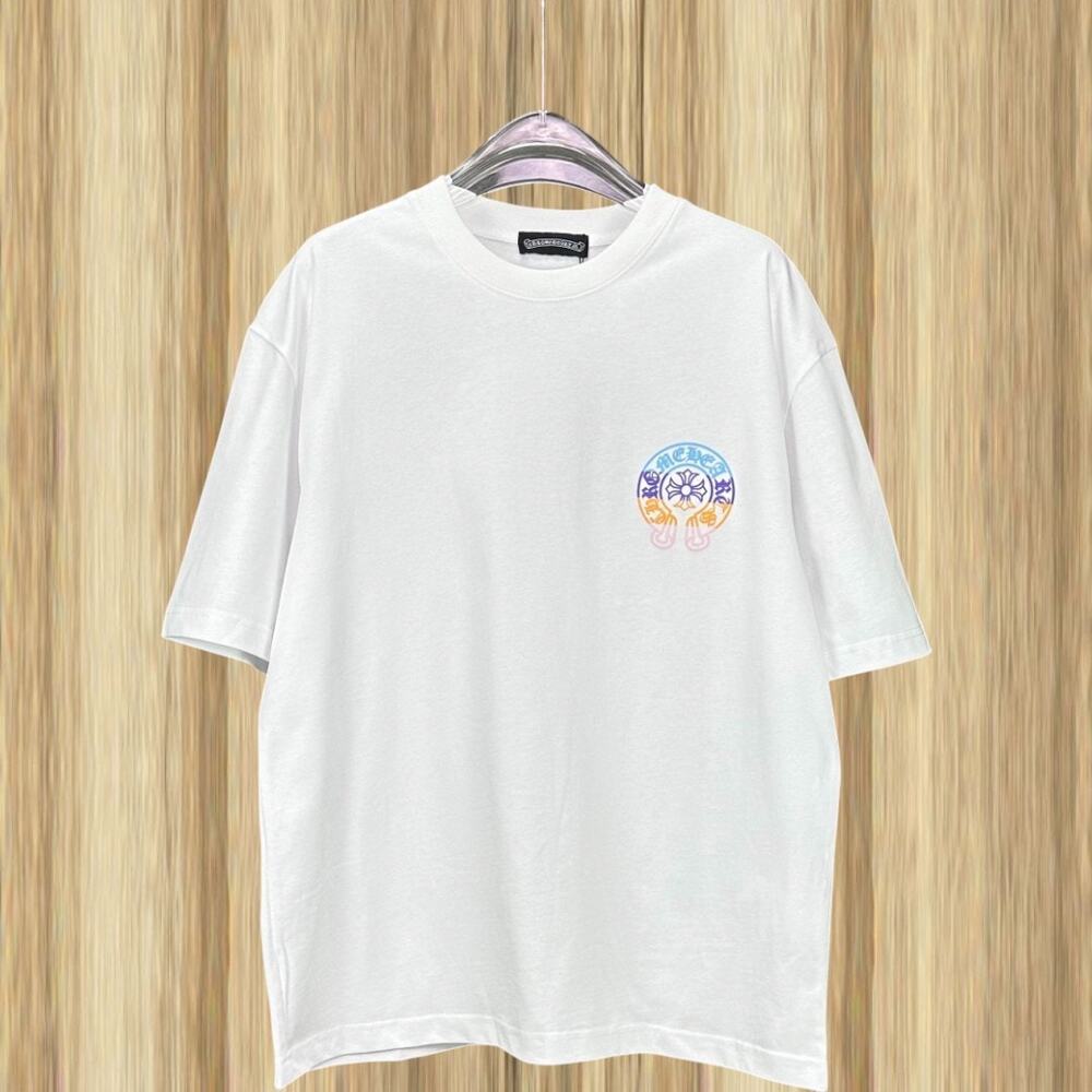 Chrome Hearts Crew Neck Short Sleeve T-Shirt